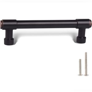 khtumeware Oil Rubbed Bronze Cabinet Pulls - Center to Center 4" - Pack of 12